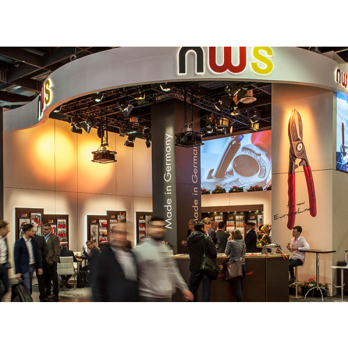 NWS Stand auf der Internationalen Kölner Eisenwarenmesse